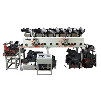 Ηλεκτρικό μηχάνημα επίστρωσης χαρτιού με κόλλα θερμής τήξης & UV με αντλία και κινητήρα Υψηλής ακρίβειας συσκευασία ξύλου & πλαστικού